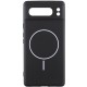 Чохол Silicone Cover Lakshmi Full Camera (AA) with MagFit для Google Pixel 8 Pro Чорний / Black