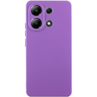 Чохол Silicone Cover Lakshmi Full Camera (AA) для Xiaomi Redmi Note 13 5G Фіолетовий / Purple