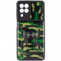 Ударостійкий чохол Camshield Serge Ring Camo для Samsung Galaxy M53 5G Зелений / Army Green