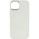 TPU чохол Bonbon Metal Style для Apple iPhone 12 Pro Max (6.7") Білий / White