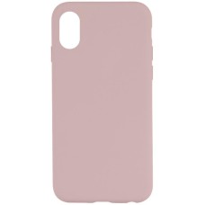 Чохол Silicone Case Full Protective (AA) NO LOGO для Apple iPhone XR (6.1") Рожевий / Chalk Pink