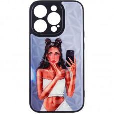 TPU+PC чохол Prisma Ladies для Apple iPhone 12 Pro Max (6.7") Black in White