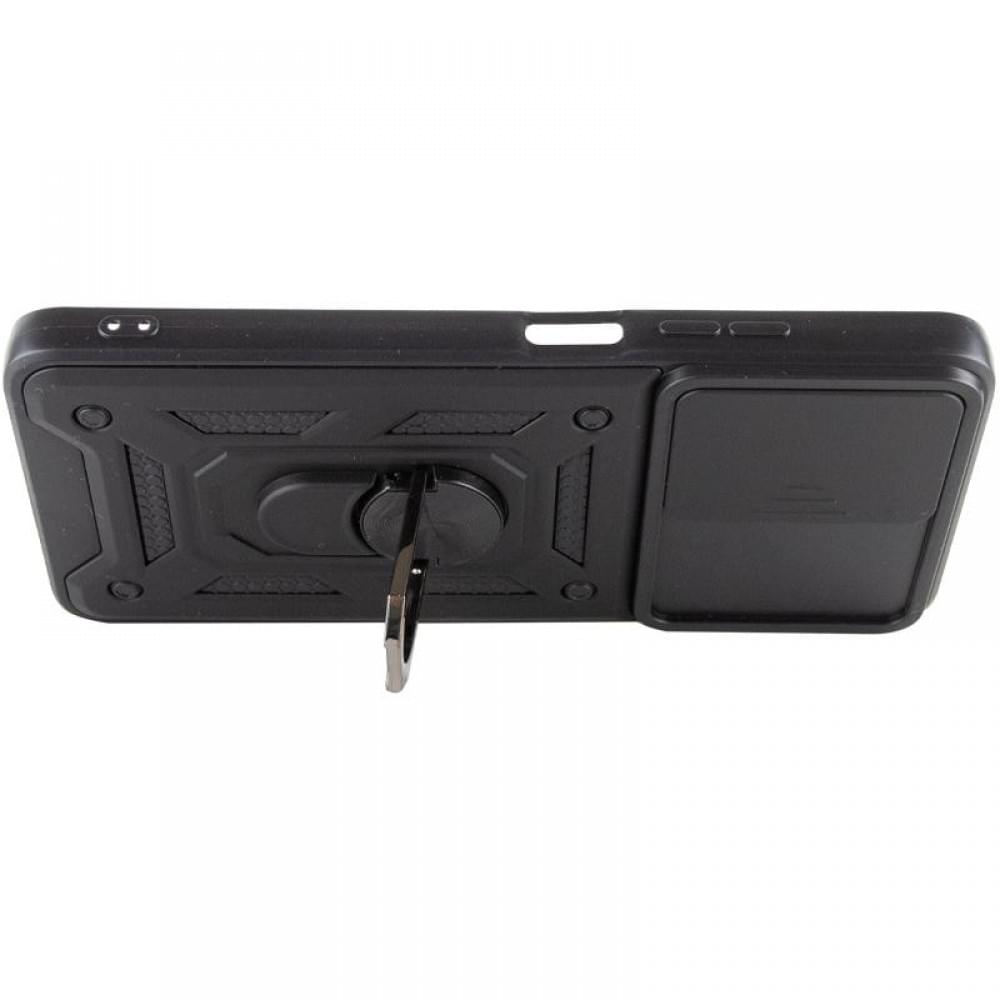 Чохол Ummi Camshield Serge Ring для Xiaomi Poco M6 Pro 5G Чорний