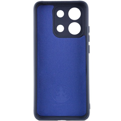 Чохол Silicone Cover Lakshmi Full Camera (AA) для Xiaomi Poco X6 / Note 13 Pro 5G Синій / Midnight Blue