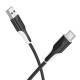 Дата кабель Borofone BX119 New USB to Type-C 3A (1m) Black