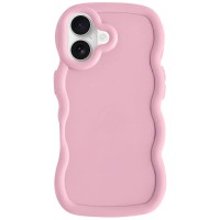 Чохол TPU Ripple для Apple iPhone 16 (6.1") Pink