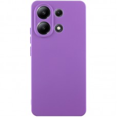 Чохол Silicone Cover Lakshmi Full Camera (AA) для Xiaomi Redmi Note 13 5G Фіолетовий / Purple
