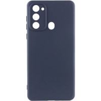 Чохол Silicone Cover Lakshmi Full Camera (A) для Tecno Spark Go 2022 (KG5m) Синій / Midnight Blue