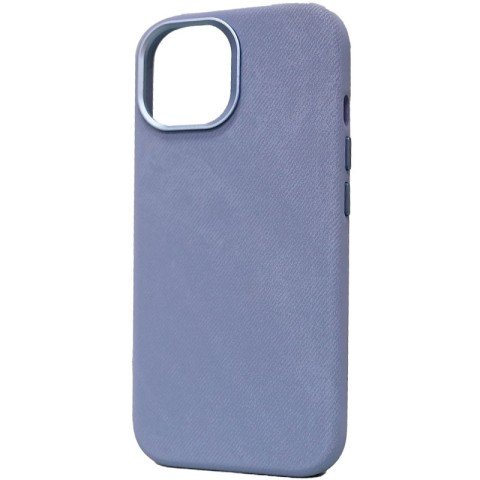 Чохол Denim with MagSafe для Apple iPhone 14 Pro (6.1") Light blue