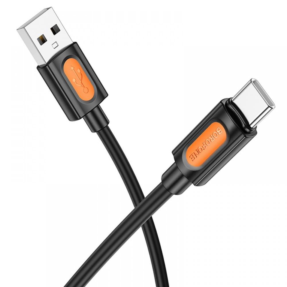 Дата кабель Borofone BX114 Structure USB to Type-C 3A (1m)