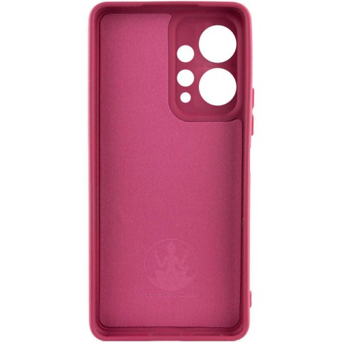 Чохол Silicone Cover Lakshmi Full Camera (AAA) для Xiaomi Redmi Note 12 4G Бордовий / Plum