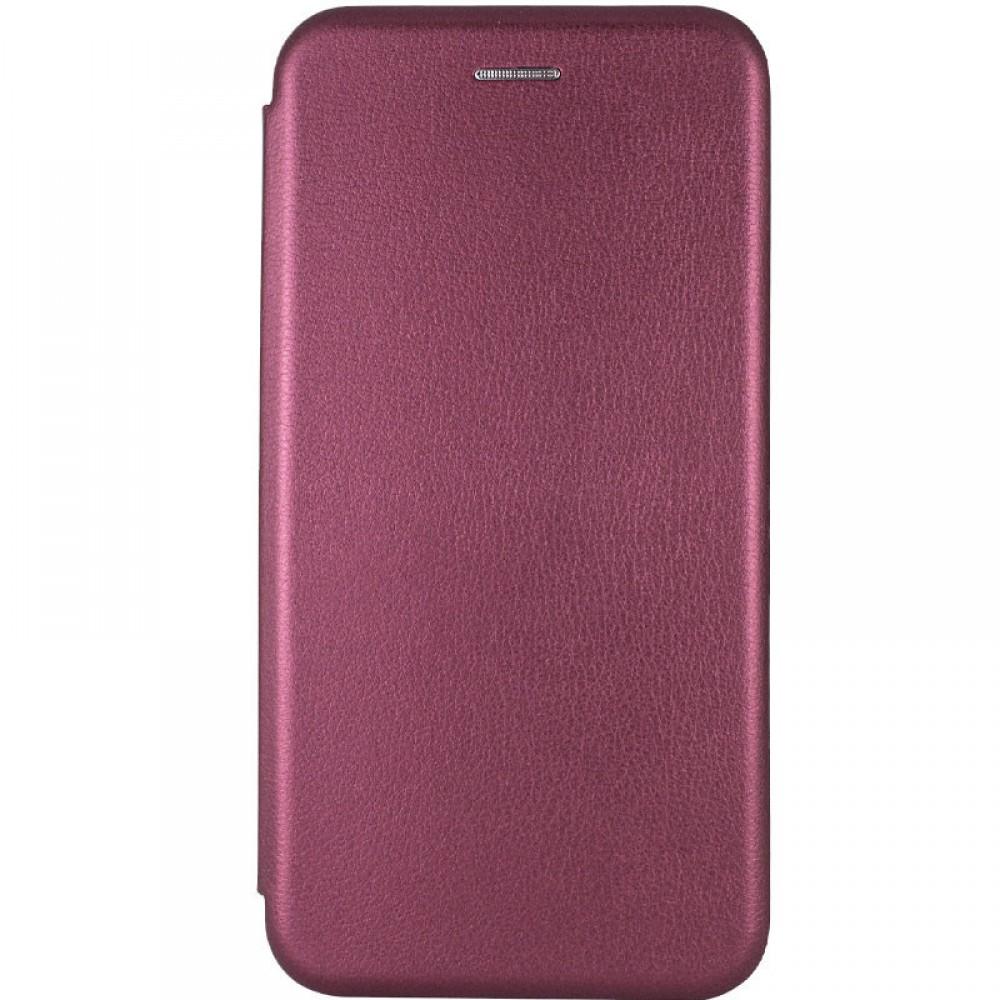 Шкіряний чохол-книжка Classy для Samsung Galaxy A33 5G Бордовий