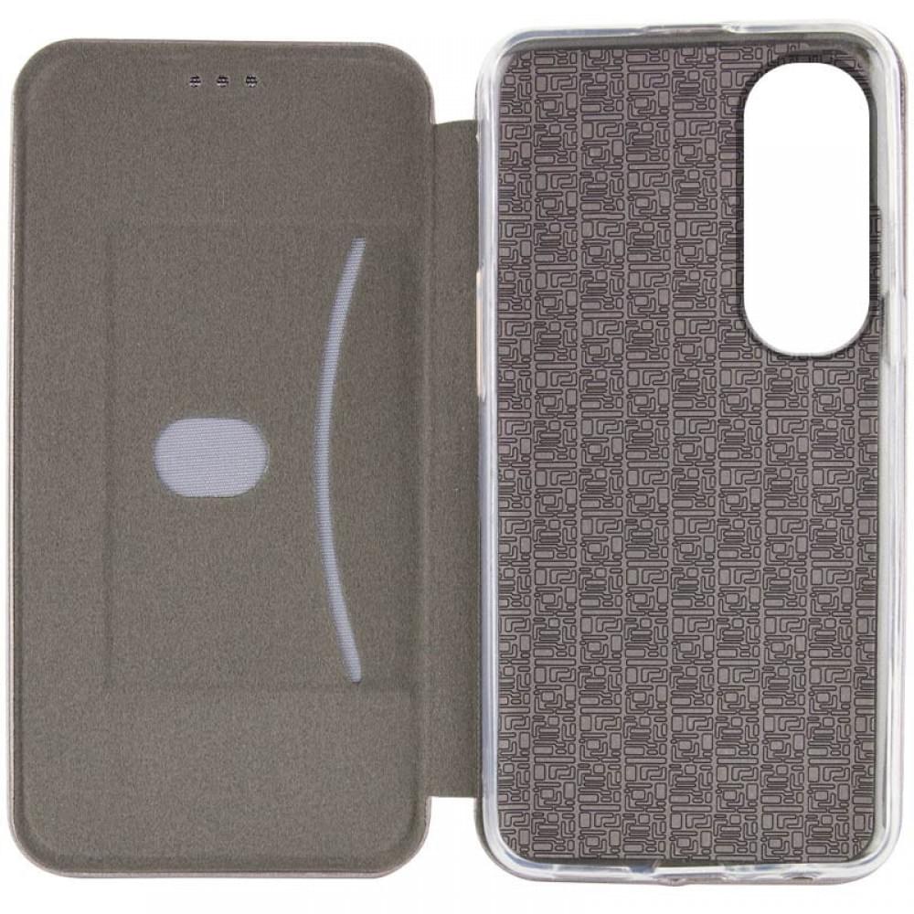 Шкіряний чохол-книжка Classy для Oppo A60 4G Сірий