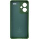 Чохол Silicone Cover Lakshmi Full Camera (AA) для Xiaomi Redmi Note 13 Pro+ Зелений / Dark green