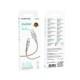 Дата кабель Borofone BX116 Certain USB to Type-C 3A (1m) Gray