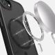 TPU+PC чохол Metal Buttons with MagSafe Colorful для Apple iPhone 16e (6.1") Чорний / Black
