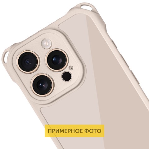 Чохол TPU CrossBody with straps для Apple iPhone 16e (6.1") Antique White