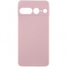 Чохол Silicone Cover Lakshmi Full Camera (AA) для Google Pixel 7 Pro Рожевий / Pink Sand