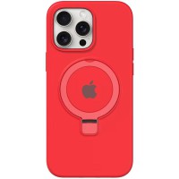 Чохол Silicone Case Full Protective with Ring для Apple iPhone 13 Pro Max (6.7") Red