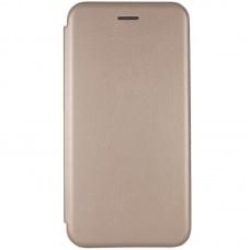 Шкіряний чохол-книжка Classy для Motorola Moto G24 / G04 / E14 Золотий