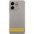 Чохол TPU GETMAN Liquid Silk Full Camera для Samsung Galaxy S24 FE Сірий / Lavender
