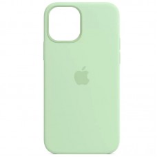 Чохол Silicone Case Full Protective (AA) для Apple iPhone 14 (6.1") Зелений / Pistachio
