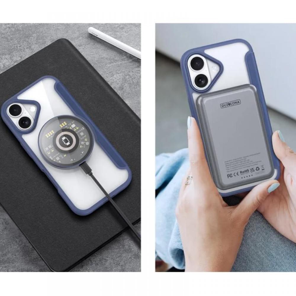 Чохол-книжка Dux Ducis Skin X Pro with MagSafe для Apple iPhone 17 (6.3") Blue