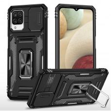 Ударостійкий чохол Camshield Army Ring для Samsung Galaxy M53 5G Чорний / Black