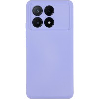 Чохол Silicone Cover Lakshmi Full Camera (A) для Xiaomi Poco X6 Pro Бузковий / Dasheen