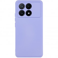 Чохол Silicone Cover Lakshmi Full Camera (A) для Xiaomi Poco X6 Pro Бузковий / Dasheen