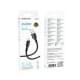 Дата кабель Borofone BX116 Certain USB to MicroUSB 2.4A (1m) Black