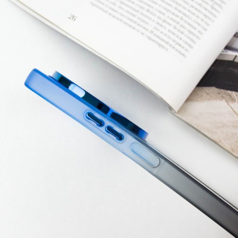 Чохол TPU+PC Fresh sip series для Xiaomi Redmi A3 Чорний / Синій