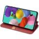 Шкіряний чохол книжка GETMAN Cubic (PU) для Xiaomi Redmi 9A Червоний