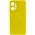 Чохол Silicone Cover Lakshmi Full Camera (AAA) для Xiaomi Redmi 12 Жовтий / Yellow