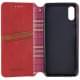 Шкіряний чохол-книжка GETMAN Cubic (PU) для Apple iPhone XR (6.1") Червоний Шкіряний чохол-книжка GETMAN Cubic (PU) для Apple iPhone XR (6.1") Червоний