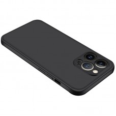 Пластикова накладка GKK LikGus 360 градусів (opp) для Apple iPhone 13 Pro (6.1") Чорний