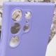 Чохол Silicone Cover Lakshmi Full Camera (AAA) для Samsung Galaxy S23 Ultra Бузковий / Dasheen