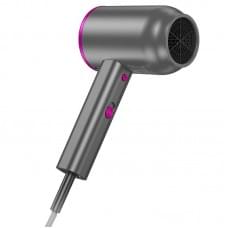 Фен для волосся Hoco HP13 Hot and cold air (1600W) Rose Red