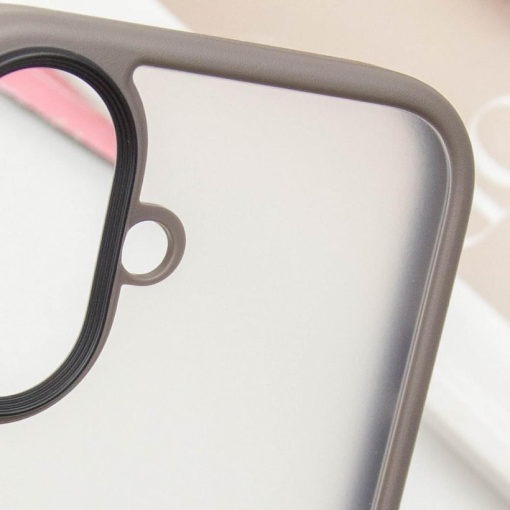 TPU+PC чехол Metal Buttons для Apple iPhone 16 (6.1")