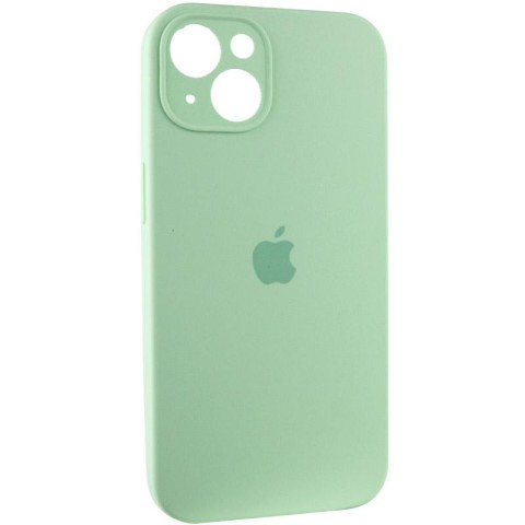 Чохол Silicone Case Full Camera Protective (AA) для Apple iPhone 15 Plus (6.7") Зелений / Pistachio