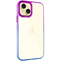 Чохол TPU+PC Fresh sip series для Apple iPhone 14 Plus (6.7") Синій / Фіолетовий