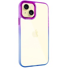 Чохол TPU+PC Fresh sip series для Apple iPhone 14 Plus (6.7") Синій / Фіолетовий