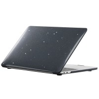 Чохол-накладка Glitter для Apple MacBook Pro 16.2" (A2485/A2780/A2991/A3403/A3186) Чорний