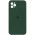 Чохол Silicone Case Square Full Camera Protective (AA) для Apple iPhone 11 Pro Max (6.5") Зелений / Cyprus Green