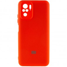 Чохол Silicone Cover My Color Full Camera (A) для Xiaomi Redmi Note 10 / Note 10s Червоний / Red