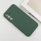 Чохол Silicone Cover Lakshmi Full Camera (AAA) для Samsung Galaxy S24 FE Зелений / Cyprus Green