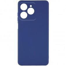 Силіконовий чохол Candy Full Camera для TECNO Spark 10 Pro Синій / Dark Blue