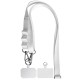 Шнурок із двома кріпленнями (2 см) 140 см White
