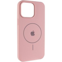 Чохол Silicone Case Full Protective (AA) V2 with MagSafe для Apple iPhone 15 (6.1") Рожевий / Pink Sand