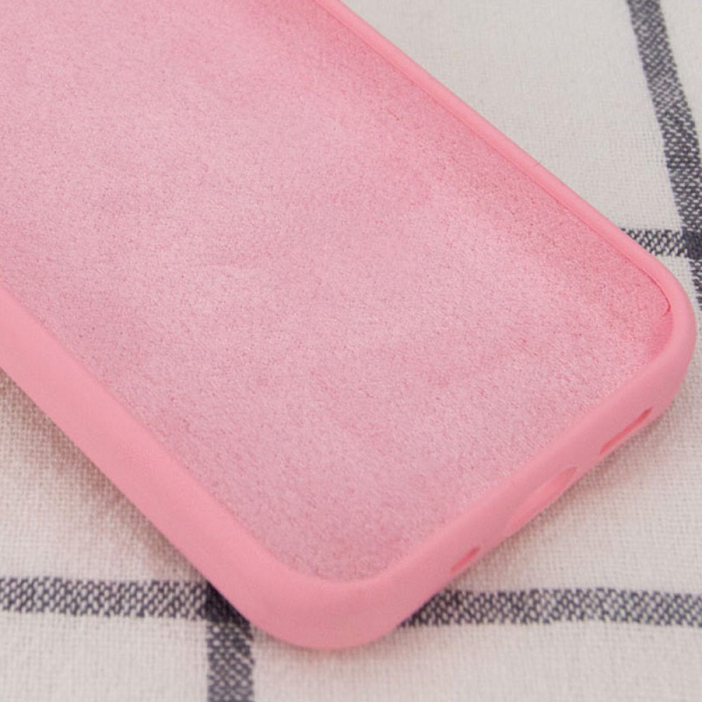 Чохол Silicone Case Full Protective (AA) NO LOGO для Apple iPhone 13 (6.1") Рожевий / Light pink